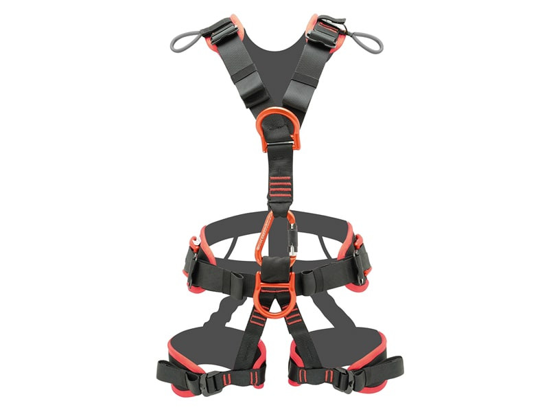 complete-professional-harness-for-fall-protection-systems,-positioning,-rope-access-work